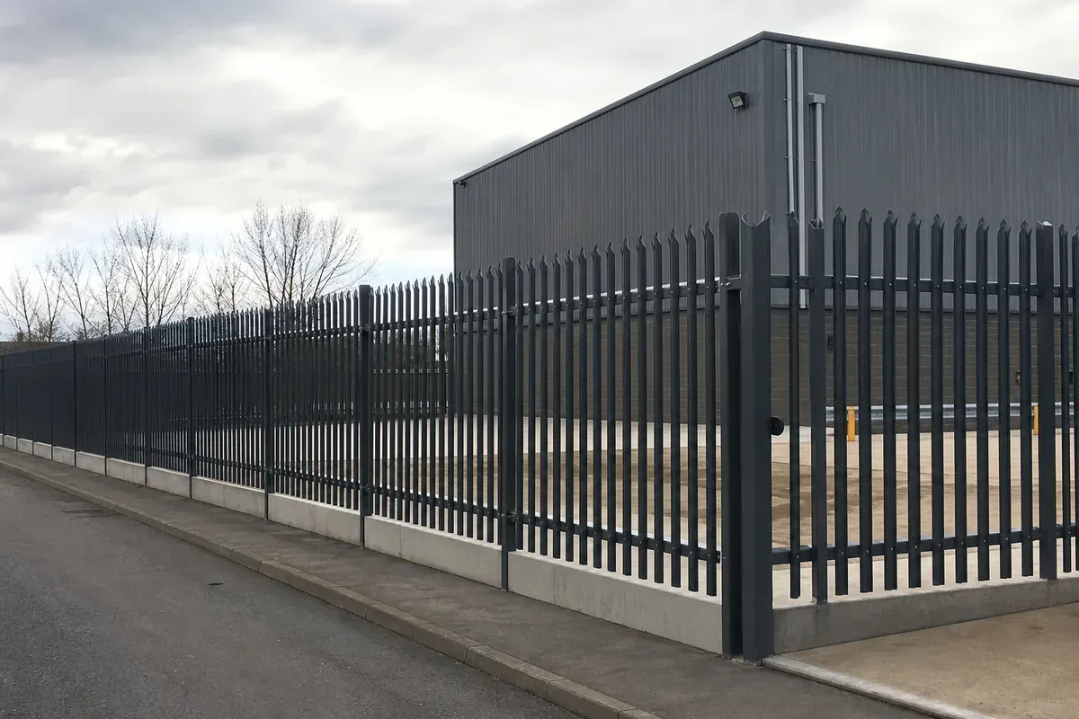 Security fencing installation in Burnley